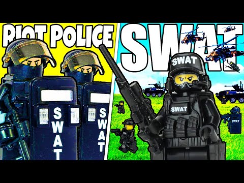 LEGO Will Never Make a SWAT TEAM, So I Did...