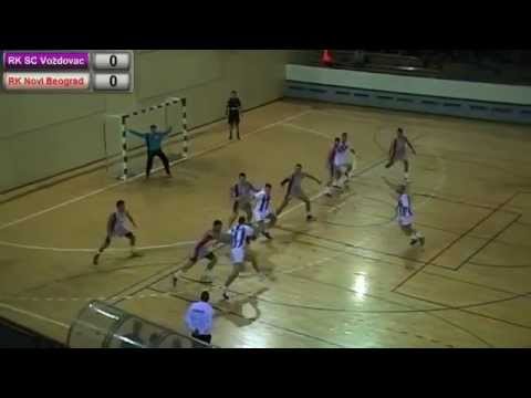 12.10.2014 RK SC Vozdovac - RK Novi Beograd 1.poluvreme