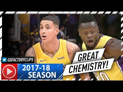 Kyle Kuzma & Julius Randle Full Highlights vs Pistons (2017.10.31) - 33 Pts off the Bench!