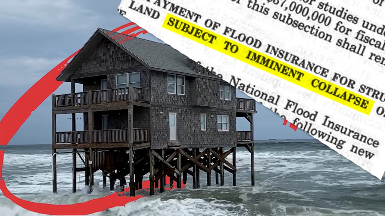 Coastal erosion and insurance gaps threaten waterfront homes nationwide