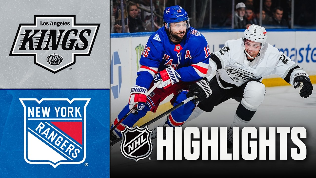 Kings vs. Rangers | NHL Highlights | March 16, 2026