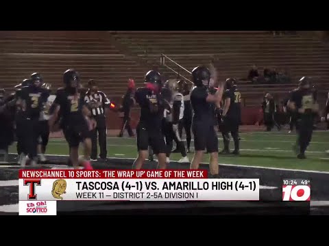 ‘The Wrap Up’ Game of the Week: Tascosa Rebels vs. Amarillo High Sandies