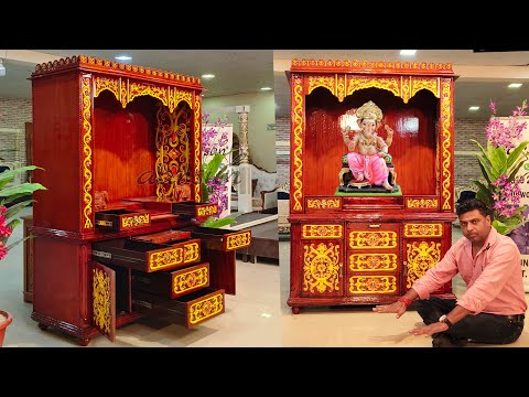 Temple Design Ideas: Best Home Temple (Teakwood) - Video