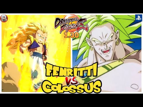 DBFZ fenritti vs Colossus - Amazing Fights - Ver 1.30