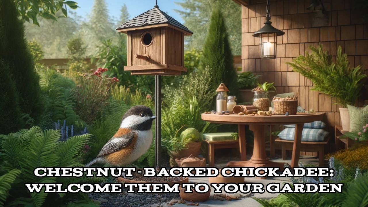 Chestnut-backed Chickadee: How to Welcome these Feathered Friends to Your Garden