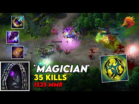 HON Reborn Wretched Hag - `magician` 1525 MMR