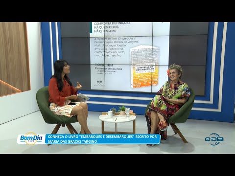 Conheça o livro “Embarques e desembarques” escrito por Maria das Graças Targino 11 11 2022