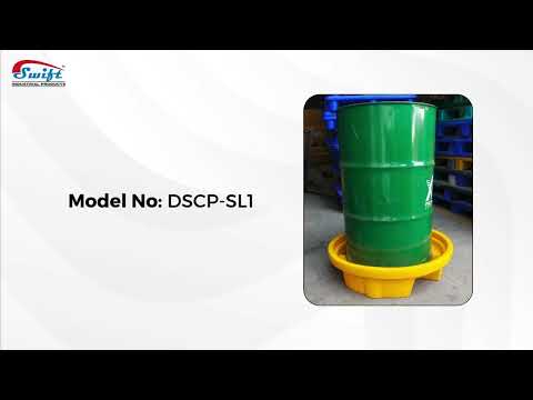 250L 1 Drum Spill Containment Pallet  Dia 820 X H 220 mm