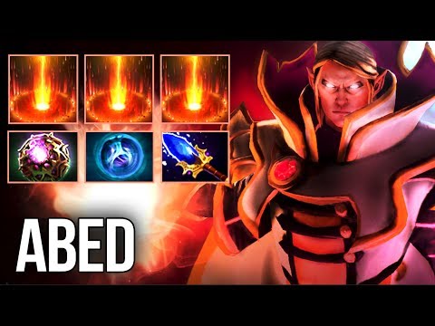 Abed WTF 9k Invoker Blind Sunstrikes - Insane Wombo Combos - Dota 2