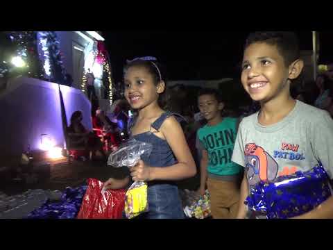 Chegada de papai noel em Flores PE 2019