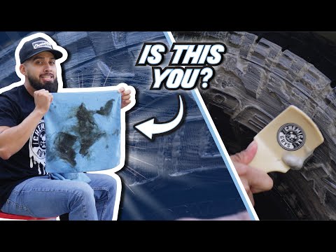The Trick to Properly Applying Tire Shine