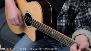 Video thumbnail for PRS SE T50E & SE A60E Acoustics Demo by Guitarist