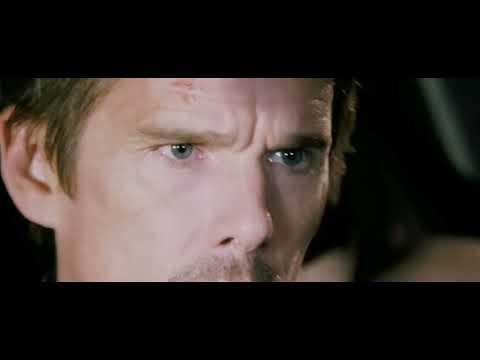 Getaway 2013 official trailer frame with Ethan Hawke driving the Shelby GT500 in pursuit