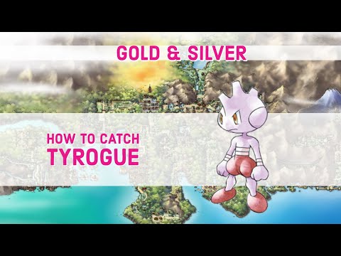 How to Find Tyrogue in Pokemon GOLD & SILVER & CRYSTAL
