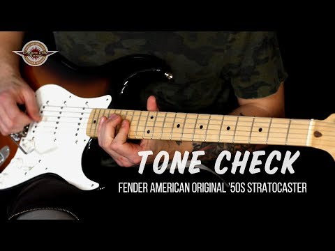 Fender American Original '50s Stratocaster with Maple Fretboard 2018 - Present 2 Color Sunburst image 13