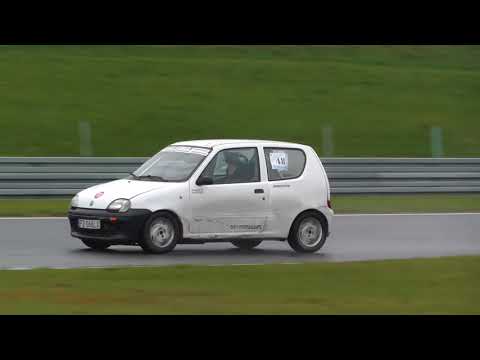 Michał Baranowski, Fiat Seicento - V SuperOES Tor Poznań - 22.10.2017