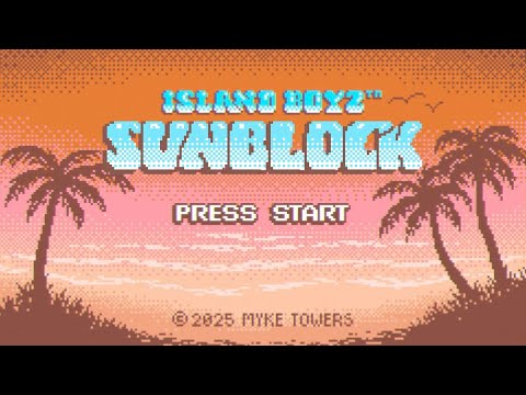 Myke Towers - SUNBLOCK (Visualizer)