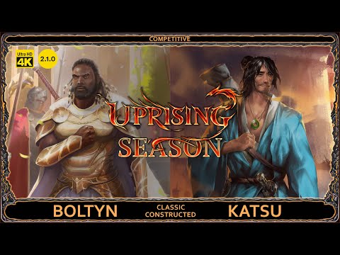 Valiant Wins! Boltyn vs Katsu. Classic Constructed decks - Flesh and Blood TCG