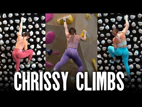 Chrissy Climbs | Reel Muscle Presents (Rock Climbing Fitness)