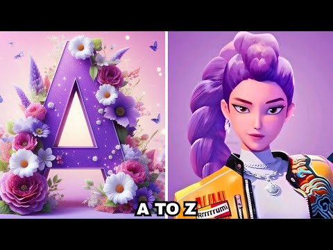 Choose Your Name’s First LETTER and Discover Your K-pop Demon Hunter Character! ✨😍⚔️ | Choosy Month