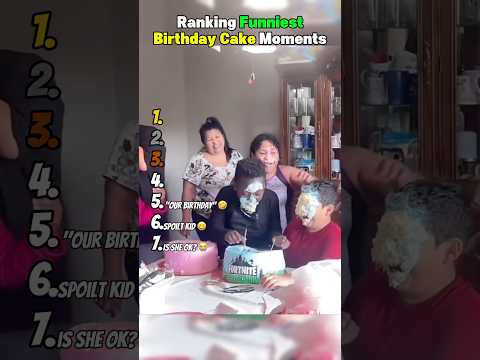 Ranking Funniest Birthday Cake Moments 😂