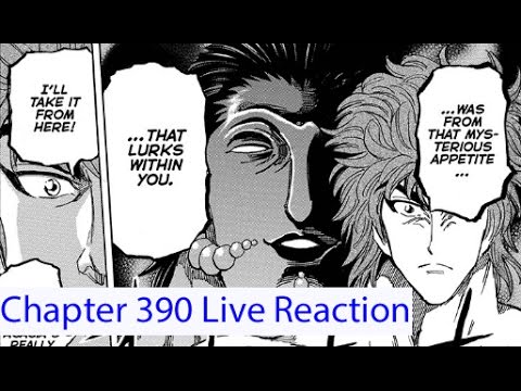 Toriko vs Acacia Begin!!! - Toriko Manga Chapter 390 Live Reaction