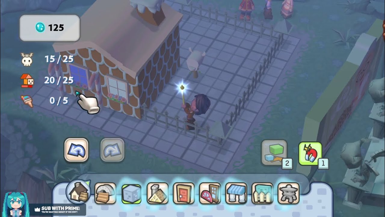 Genshin artifact farming, then MYSIMS KINGDOM?!