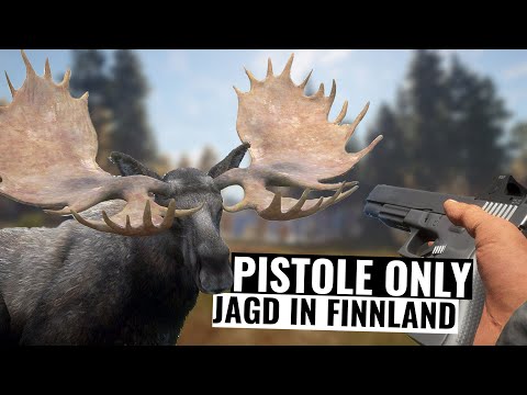 Pistole Only, Jagd in Finnlans! || theHunter Call of the Wild