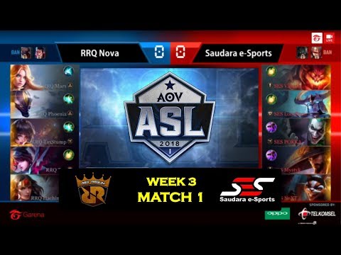 ASL 2018 Season 1 Week 3 - RRQ VS SAUDARA ESPORT (Match 1)