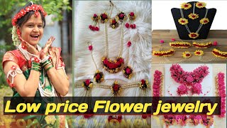 Lowest price Flower jewelry design for bride,babyshower//फ्लॉवर ज्वेलरी 2022//Top videos on Fashion