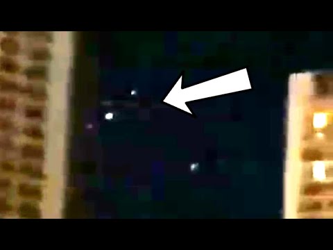 UFO flying over houses in Naples Italy and many UFOs appearing in Southern France