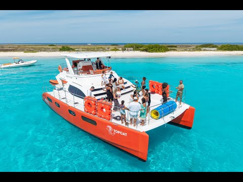 Klein Curaçao Day Trip with Catamaran TopCat - Paradise Found | BlueFinn Charters Curaçao
