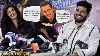 Salman Khan Ka Naam Lu To Problem Na Lu To Problem ...- Daisy Shah and Shiv Thakare