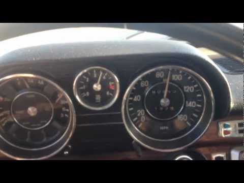 Mercedes 1971 300 SEL 6.3, 105mph on demand