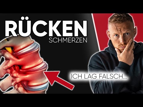 Rückenschmerzen - DIE WAHRE URSACHE und was man dagegen tun kann!