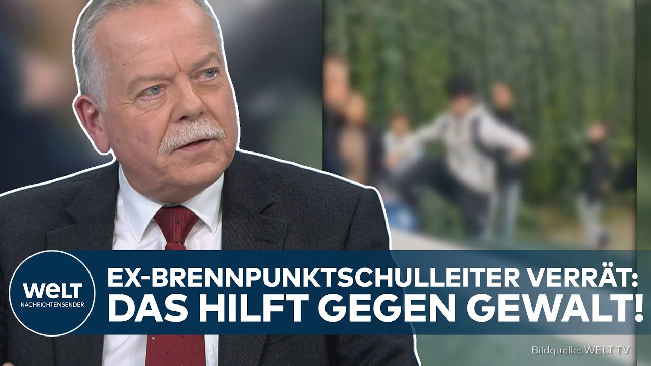 LUDWIGSHAFEN: Ex-Brennpunktschulleiter mit Klartext! Das hilft wirklich gegen Gewalt an Schulen!