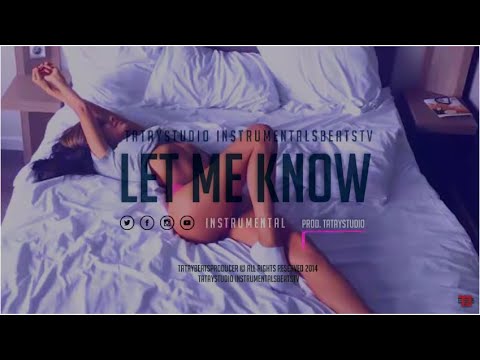 let me know - instrumental love trap beat  prod.by tataystudio