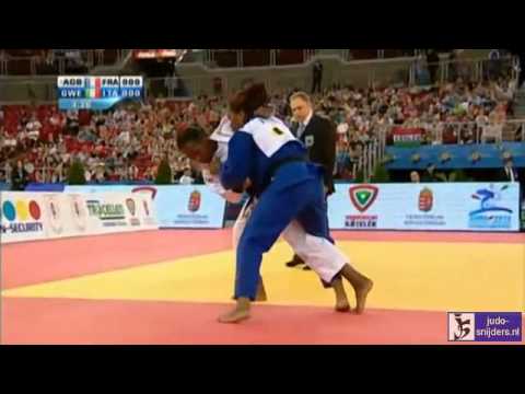 Judo 2013 European Championships Budapest: Agbegnenou (FRA) - Gwend (ITA) [-63kg] rep