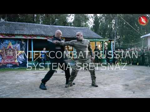 Vadim Starov military chief instructor Knife fighting of the Russian Special Forces Systema Spetsnaz