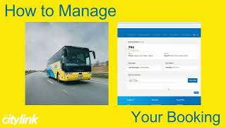 How to: Manage my Booking