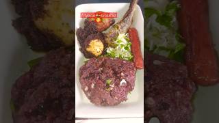 Ghanaian Breakfast #100shorts2024 #waakye #shortsafrica #shorts