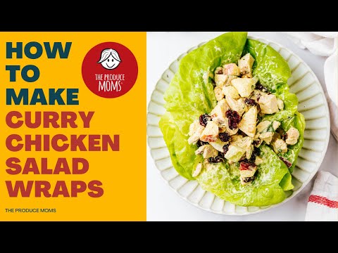 How To Make Curry Chicken Salad Wraps With Recipe & Directions