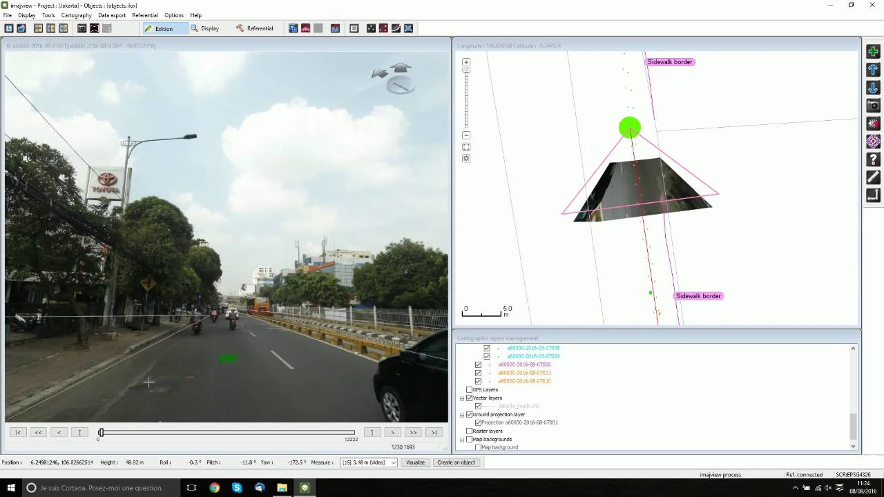 Imajing Mobile Mapping System for Indonesian Road Asset Maintenance by PT.Geo Indo Asia / Geohub