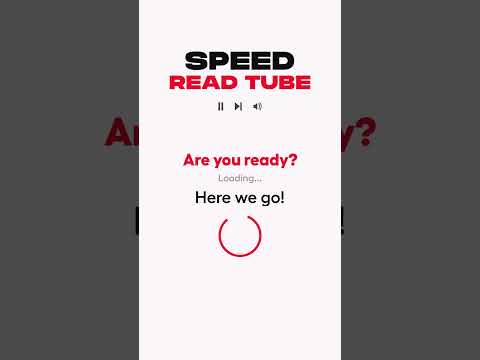 Speed Read Tube