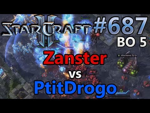 Zanster (Z) vs PtitDrogo (P) | BO5 Part 1 | HSC XVI | Starcraft 2: Replay-Cast #687 [German]
