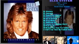 BLUE SYSTEM - DON&#39;T YOU WANT MY FOOLISH HEART