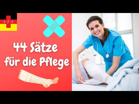 Sicher Deutsch sprechen: Verbandswechsel – Deutsch lernen für die Pflege