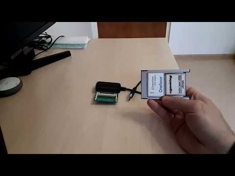 OneFavor PCMCIA Compact Flash or CF Vintage (Retro) Laptop Card Adapter Review