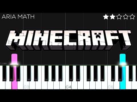 C418 - Aria Math (Minecraft) | Piano Tutorial