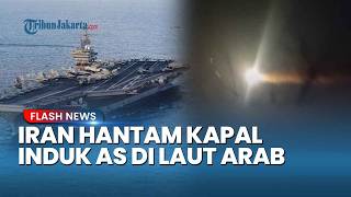 IRGC Tembakkan Rudal Qader ke USS Abraham Lincoln, Kapal Induk AS Terpaksa Ubah Posisi